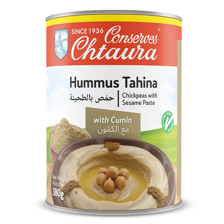 Conserves Modernes Chtaura Hummus Tahina Cumin